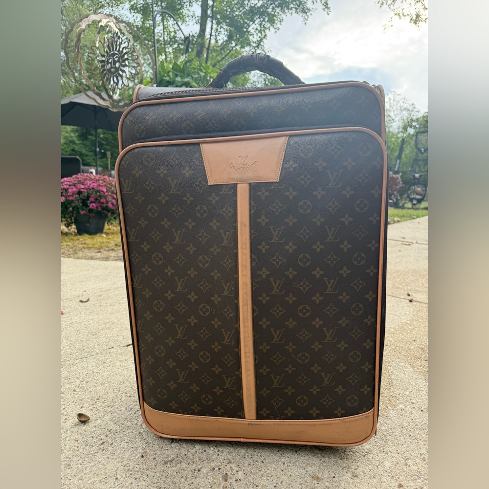 Louis Vuitton Dark Brown Monogram Suitcase